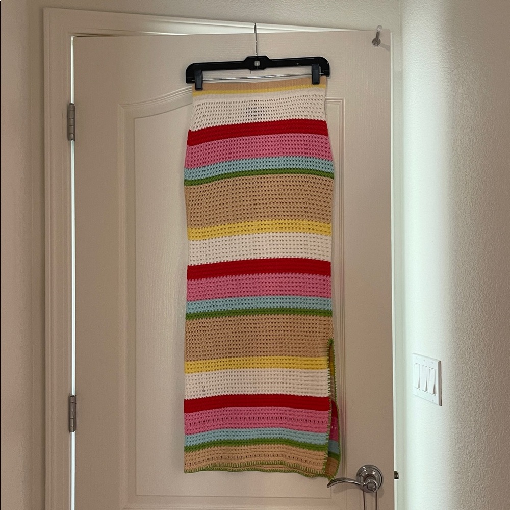 Vici Multicolor Knit Skirt